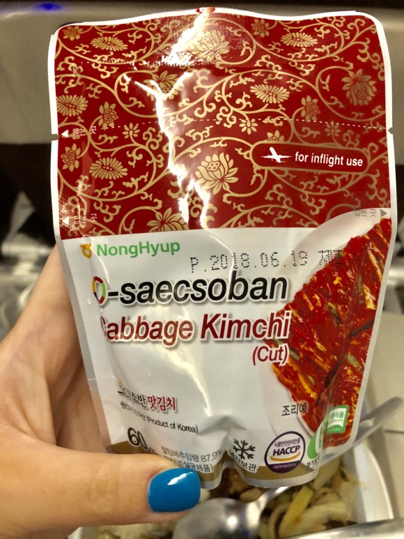 대한항공 기내식과 비슷한 가루다 항공 기내식