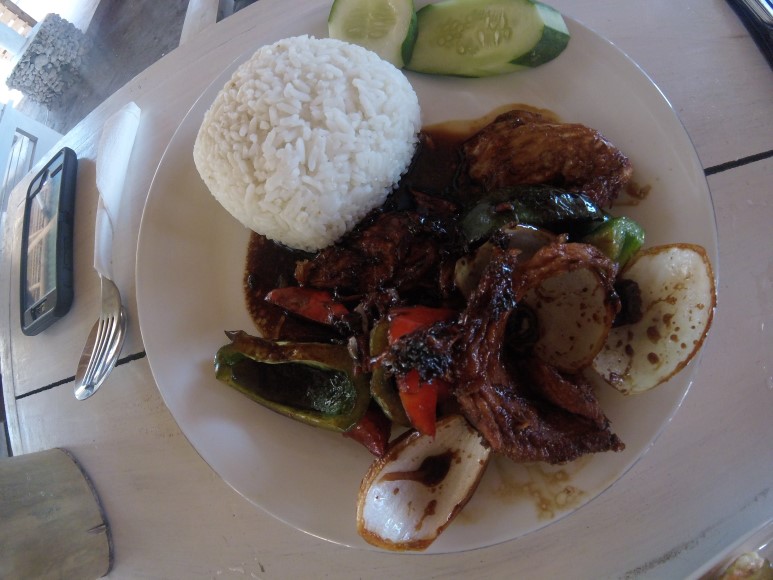 Capsicum Chicken Capsicum Chicken