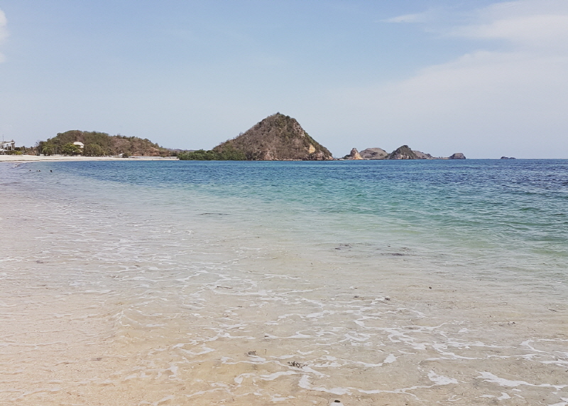 롬복 해변 여행