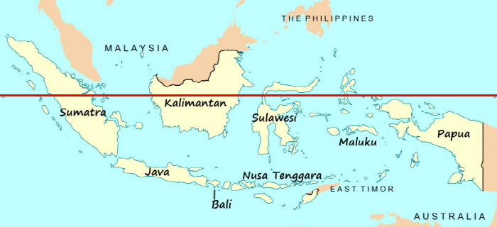 인도네시아 적도성 기후