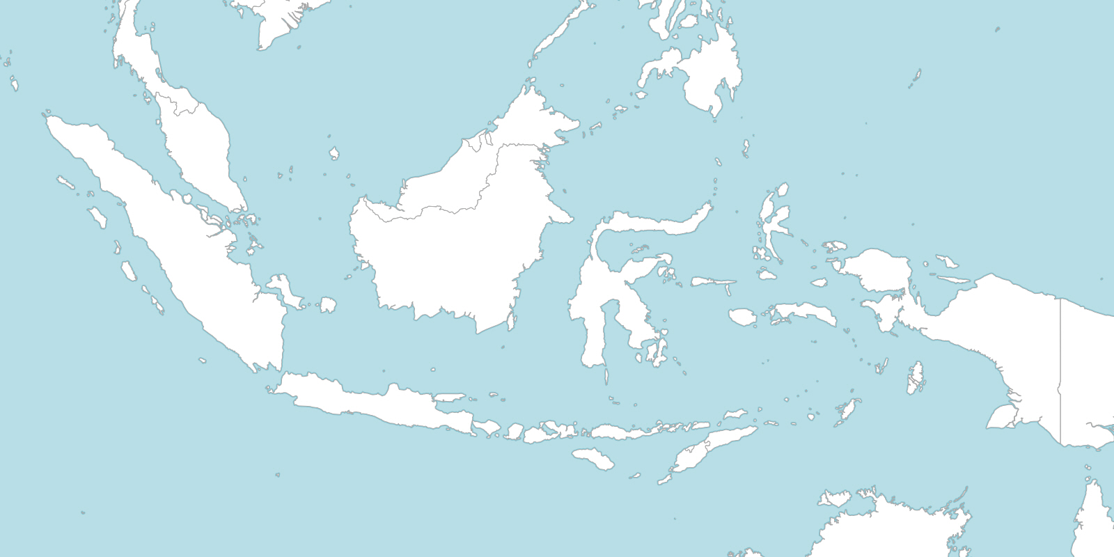 indonesia map